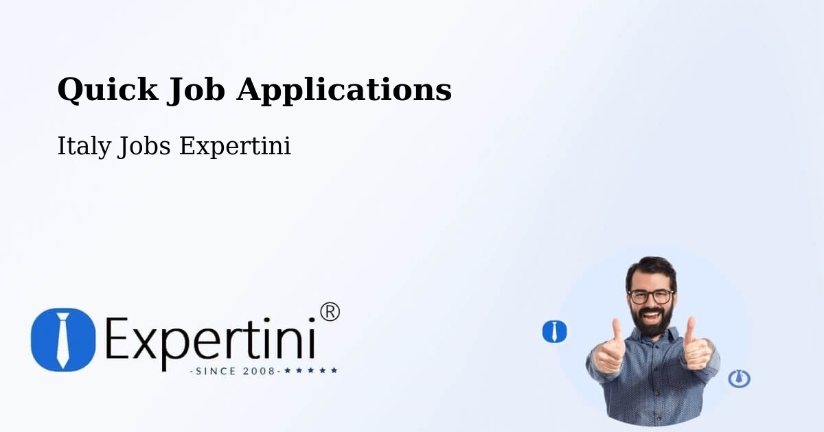 Quick Apply Feature – Thiene - Italy Jobs Expertini